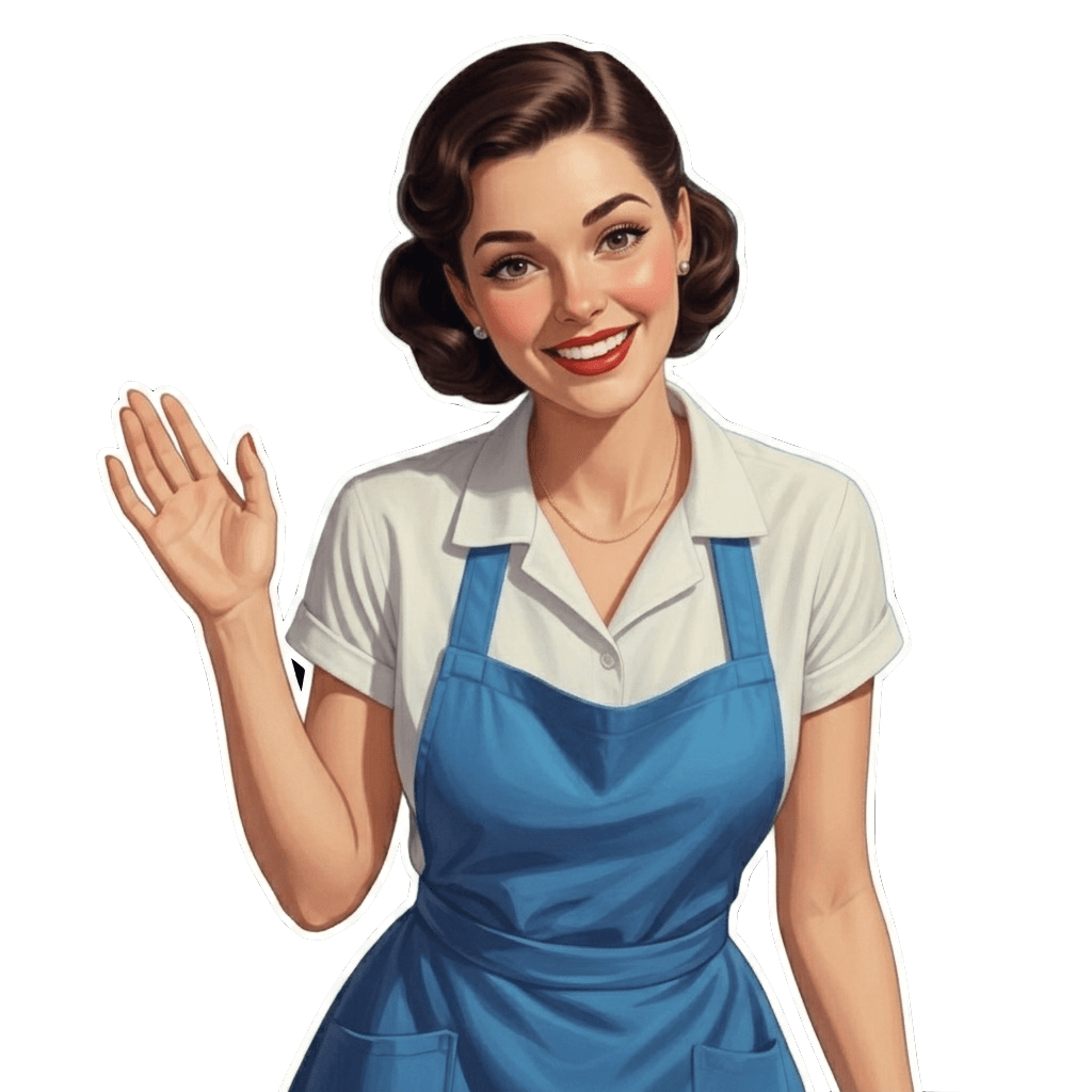 Ann waving hello